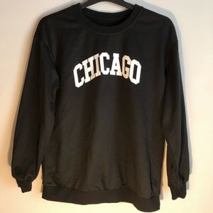 pacsun black oversized sweatshirt 🖤